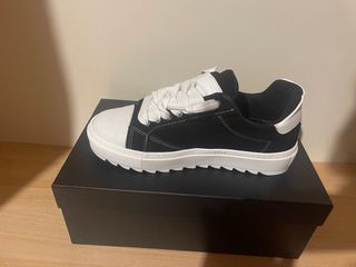 Sneakers nuove chunky nero/bianco – Made in Italy