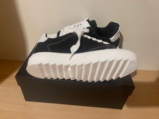 Sneakers nuove chunky nero/bianco – Made in Italy