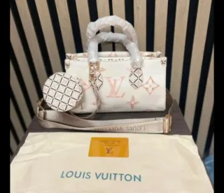 Bolso Louis Vuitton Rosa y Blanco
