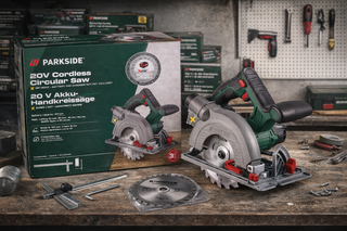 Sierra Circular Parkside 20V - Senza Batteria