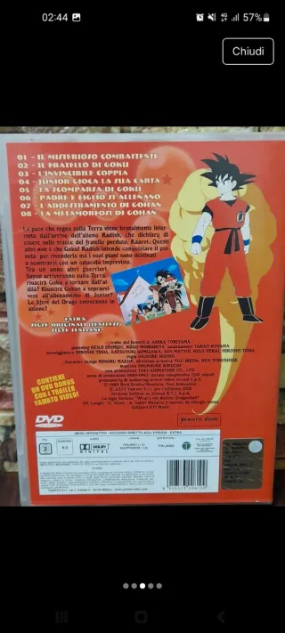 Dragon Ball Z DVD Saga di Freezer Edizione Limitat