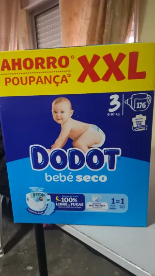 Dodot Bebé Seco T3 176 Unidades
