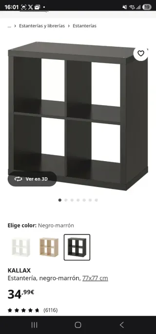 Kallax 2x2 Ikea