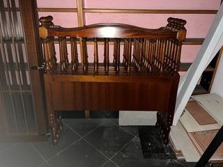 Cabecero madera maciza cama 90