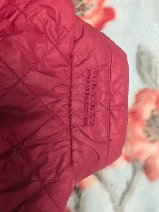 Chaqueta Burberry Roja