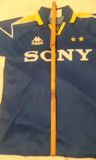 Camiseta Kappa Juventus Sony Manga Larga
