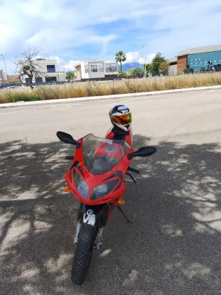 Ciclomotor Motor Hispania RX Racing Roja