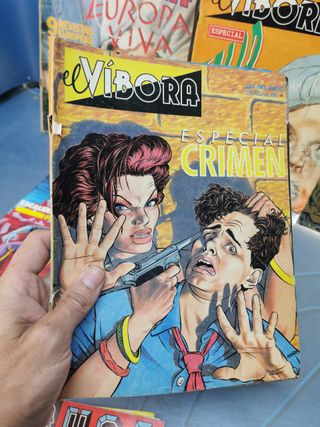 cómic, EL VIBORA ESPECIAL , 6 especiales, años 80, + nº1 historias completas