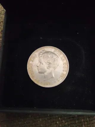 Moneda de Plata 5 Pesetas