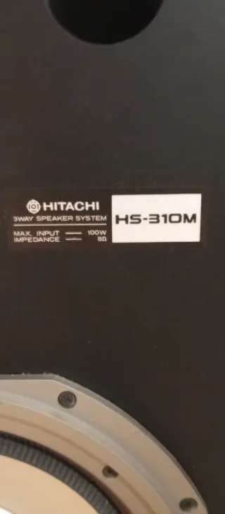 Equipo de música Hitachi con amplificador HA-4700