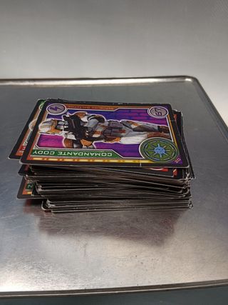 Trading cards, TOPPS , mas de 80 cartas, EL CAMINO DE LOS JEDI, STAR WARS