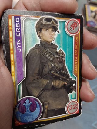 Trading cards, TOPPS , mas de 80 cartas, EL CAMINO DE LOS JEDI, STAR WARS