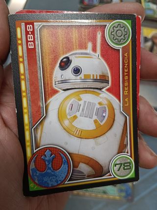 Trading cards, TOPPS , mas de 80 cartas, EL CAMINO DE LOS JEDI, STAR WARS