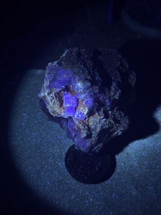 Fluorita - Asturias (Fluorescente)