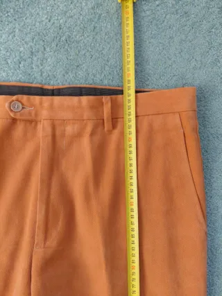 Pantaloni classici arancioni  Marca English Words