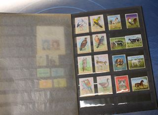 Filatelia. Sellos del mundo.