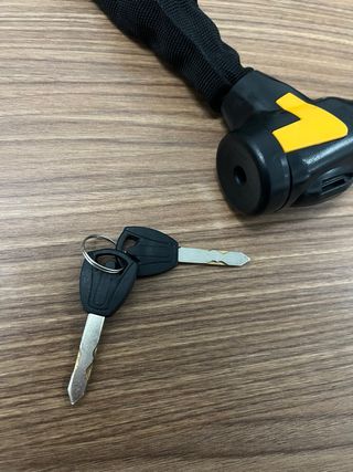 Cadena antirrobo RYZEL Moto/Bici + 2 llaves
