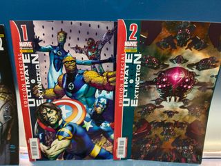 10 comics, especiales  ULTIMATES + iron man nº 1 y 2
