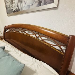 Dormitorio Matrimonio Clásico Madera