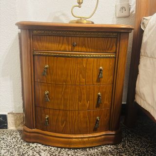 Dormitorio Matrimonio Clásico Madera