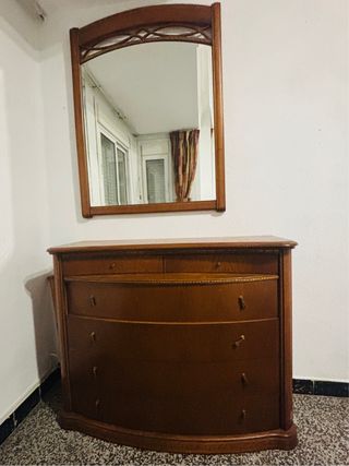 Dormitorio Matrimonio Clásico Madera