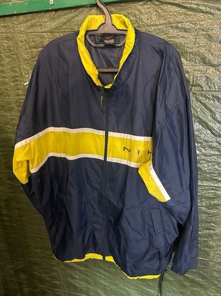 Giubbotto Nike Vintage Blu/Giallo XL