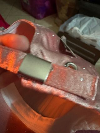 Berretto Rosa Satinato con Brillantini