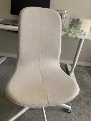 Cadeira Escritório LÅNGFJÄLL Bege Gunnar