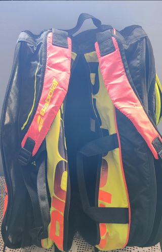 Paletero Babolat Grande Negro/Amarillo/Rosa