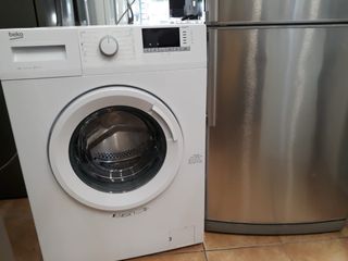 Nevera y lavadora LG y Beko