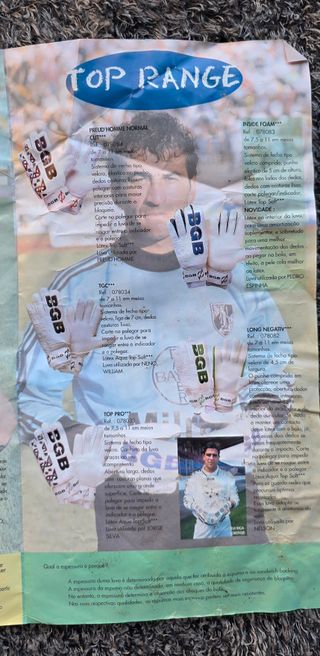 Guantes de portero BGB vintage NOS años 90 –