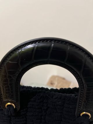 Borsetta Fatta a Mano Nera