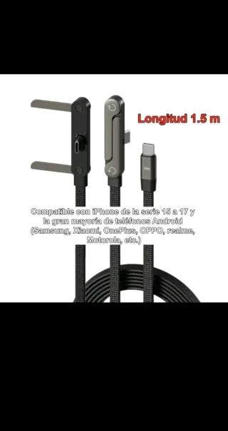 Cable Carga Rápida 240W USB-C