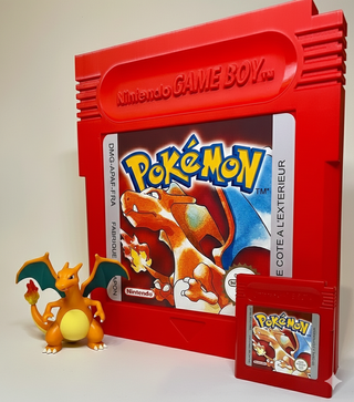 Cartucho Gigante Rojo Pokémon Game Boy
