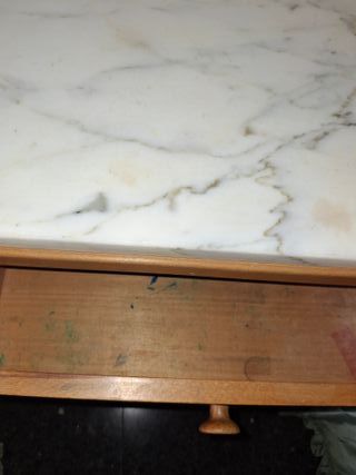 Cama + mesita individual de 90 madera maciza