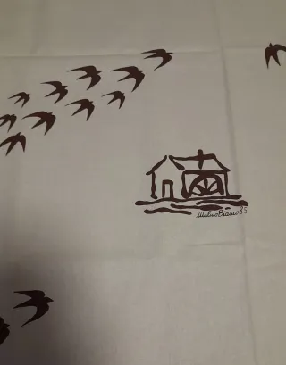 Set tavola Mulino Bianco vintage 1975