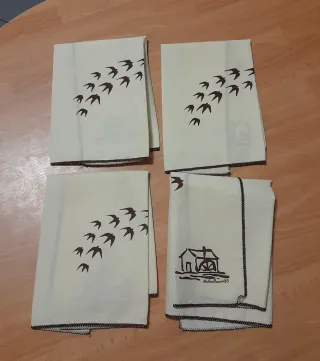 Set tavola Mulino Bianco vintage 1975