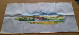 Set tavola e runner Mulino Bianco vintage 1975