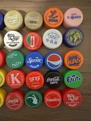 Lote de tapones de plástico 2