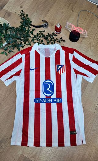 Camiseta Nike Fútbol Roja y Blanca