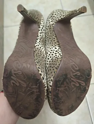 Zapatos tacón leopardo Refresh