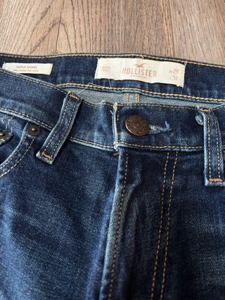 Pantalón vaquero Hollister azul