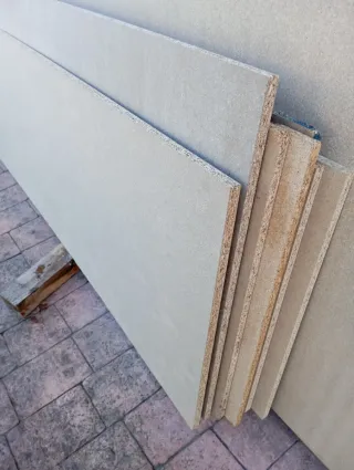 Encimeras, tableros de madera.