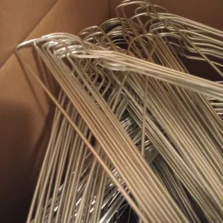 100 Grucce Metallo Cromato Salvaspazio