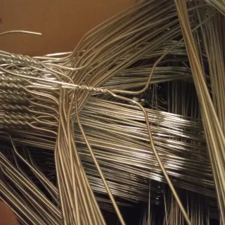 100 Grucce Metallo Cromato Salvaspazio