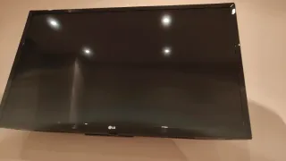 Televisión LG Negra