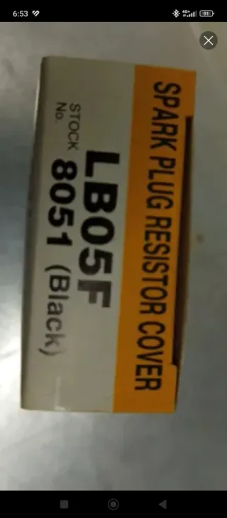 Pipeta Bujía LB05F (Negra)