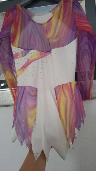 Maillot Patinaje Artístico Talla 8-9