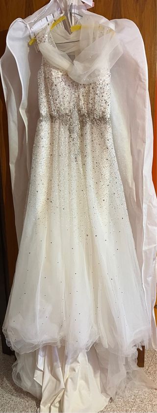 Abito da sposa con perline