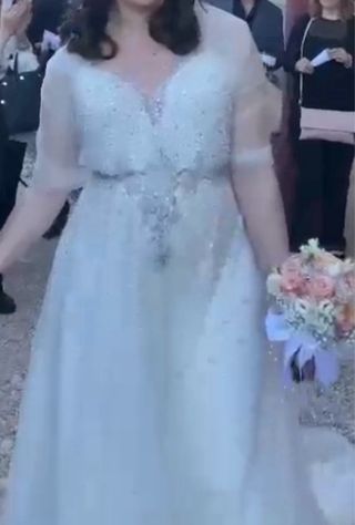 Abito da sposa con perline